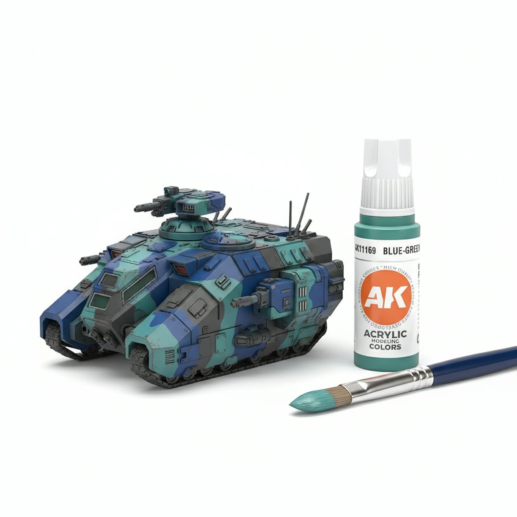 AK Interactive Acrylic Blue Green Standard 11169