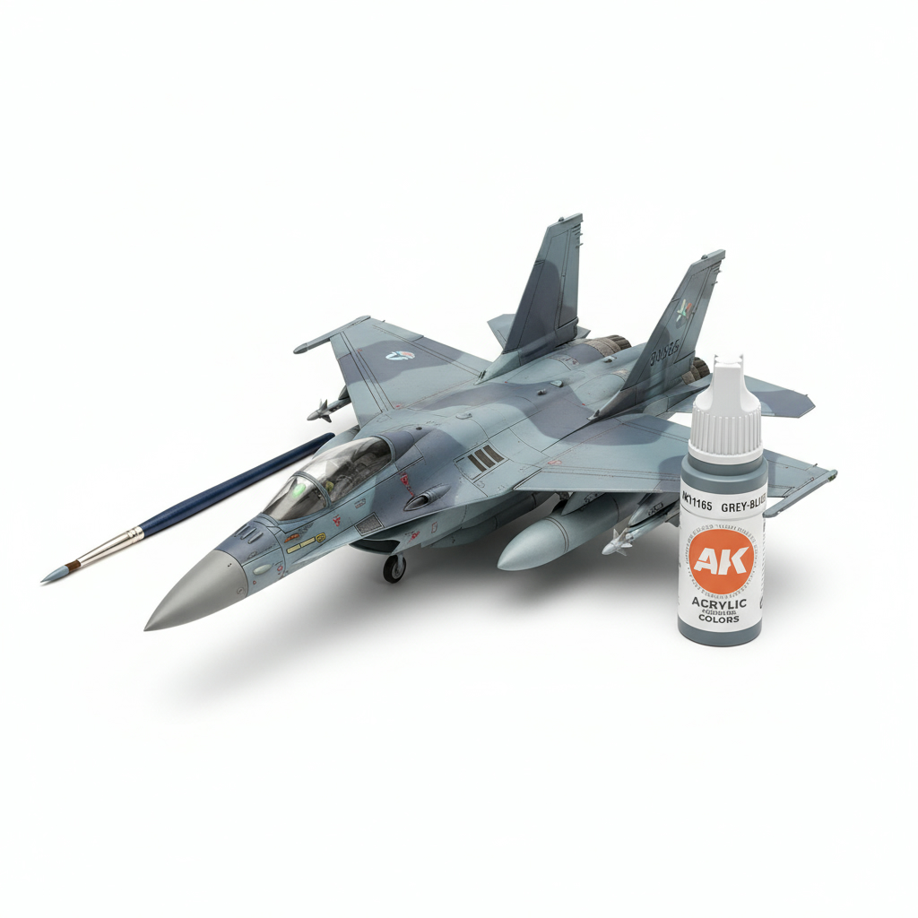 AK Interactive Acrylic Grey Blue Standard 11165