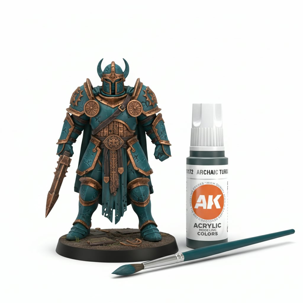 AK Interactive Acrylic Archaic Turquoise Standard 11172