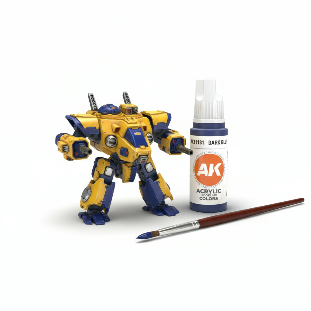 AK Interactive Acrylic Dark Blue Standard 11181