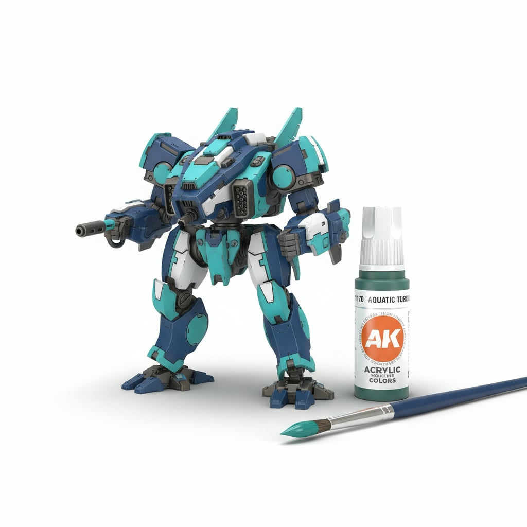 AK Interactive Acrylic Aquatic Turquoise Standard 11170