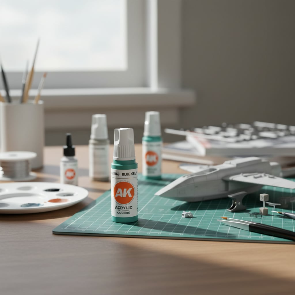 AK Interactive Acrylic Blue Green Standard 11169