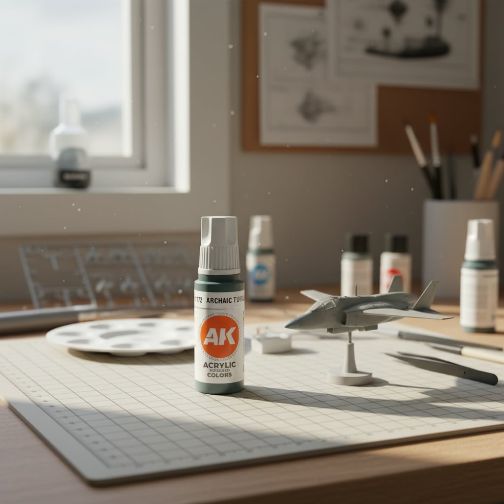 AK Interactive Acrylic Archaic Turquoise Standard 11172