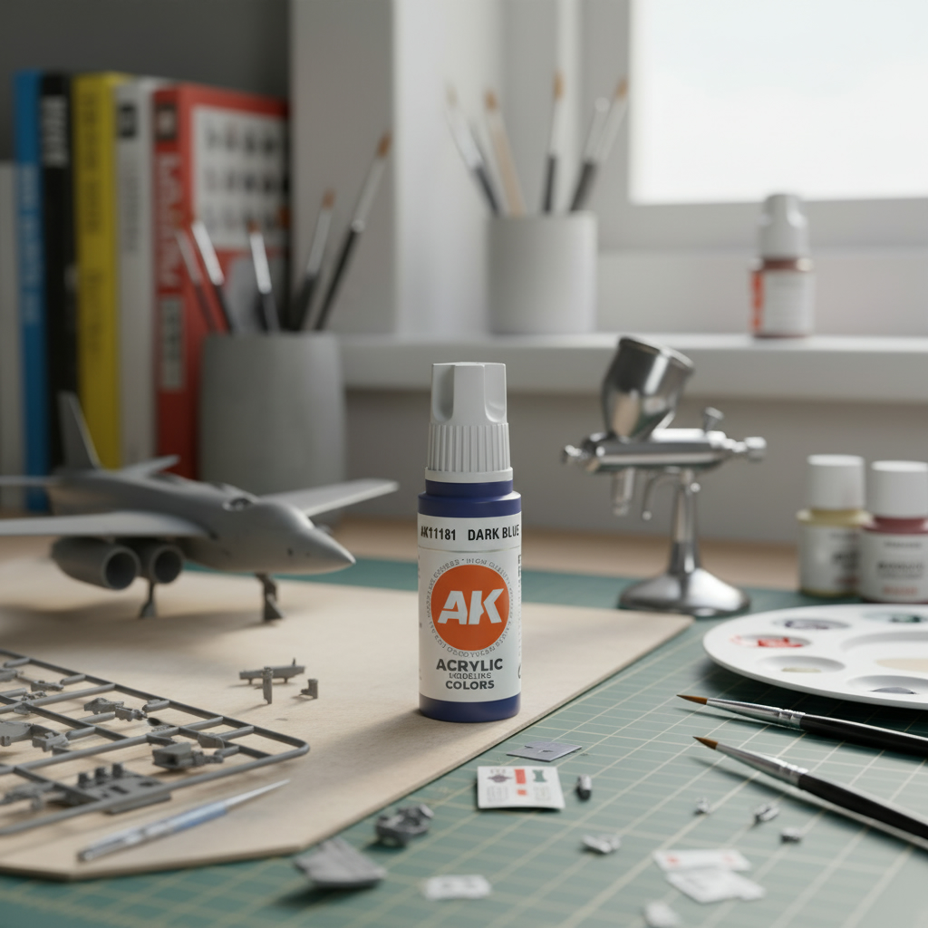 AK Interactive Acrylic Dark Blue Standard 11181