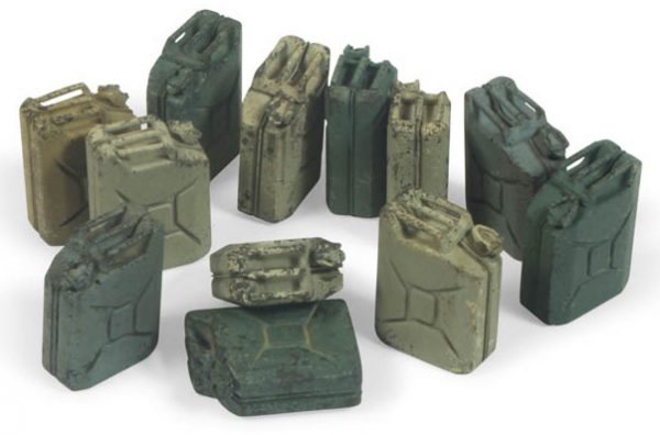 Vallejo Scenics German Jerry Can Set of 12 SC207