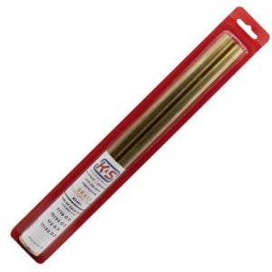 Brass 4 pieces Assorted Telescopic Tubing K&S Engineering 3401