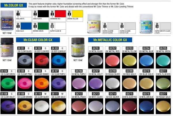 Mr Color Clear Purple Gx107 • Canada'S Largest Selection Of Model Paints,  Kits, Hobby Tools, Airbrushing, And Crafts With Online Shipping And Up To  Date Inventory.