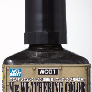 Mr Weathering Color Multi Black WC01