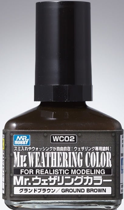 Mr Weathering Color Ground Brown WC02