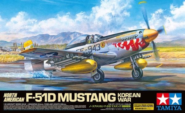 Tamiya North American F-51D Mustang Korean War 60328