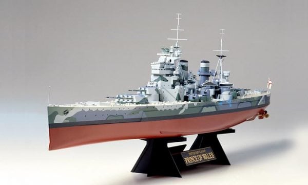 Tamiya British Battleship Prince Of Wales 1:350 Scale Kit 78011