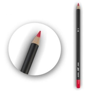 AK Interactive Watercolor Pencil Red