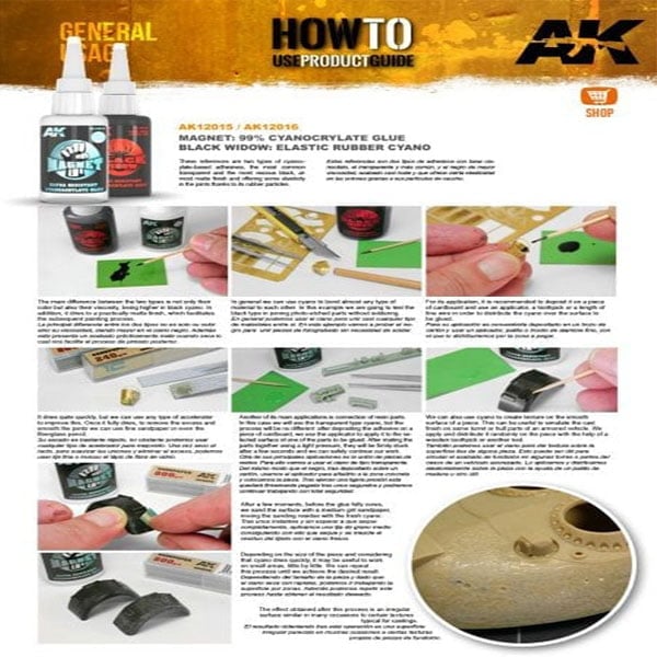 AK Interactive Magnet Cyanoacrylate Glue