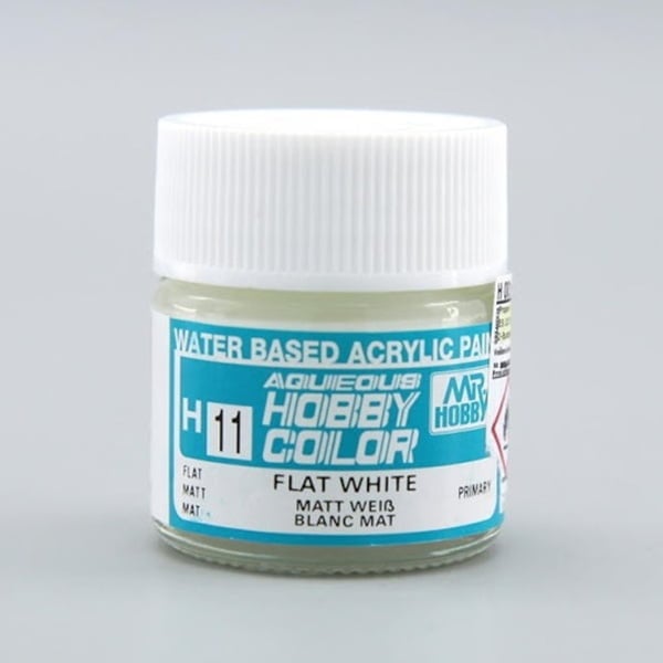 Mr Hobby Aqueous H11 Flat White Primary