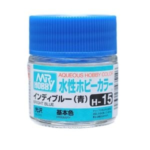 Mr Hobby Aqueous H15 Gloss Bright Blue Primary