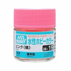 Mr Hobby Aqueous H19 Gloss Pink Primary