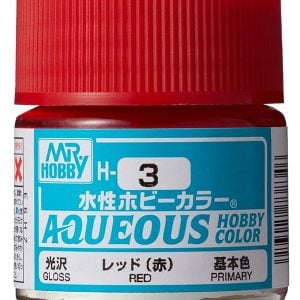 Mr Hobby Aqueous H3 Gloss Red Primary