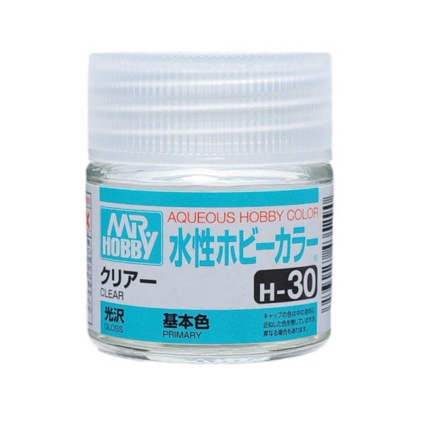 Mr Hobby Aqueous H30 Gloss Clear Primary