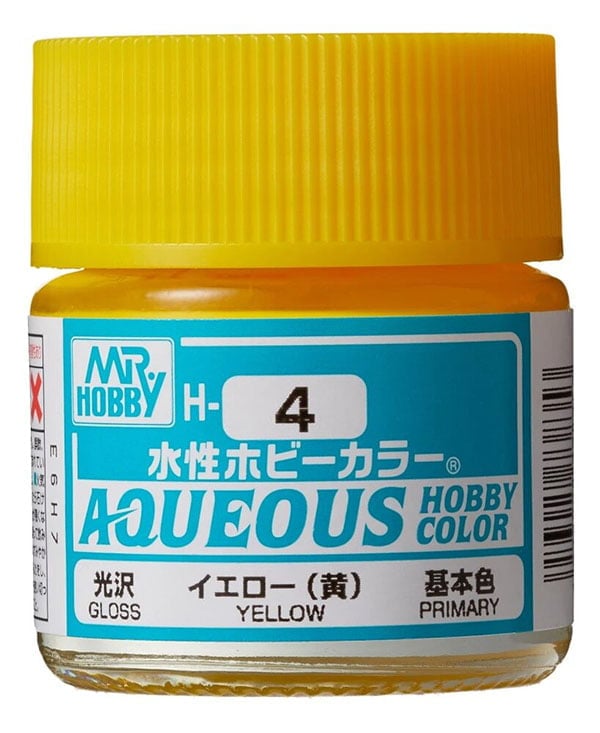 Mr Hobby Aqueous H4 Gloss Yellow Primary