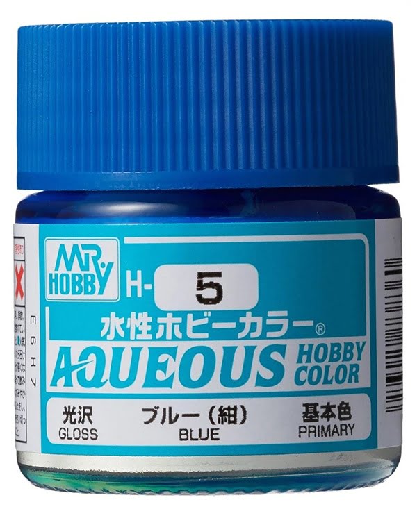 Mr Hobby Aqueous H5 Gloss Blue Primary