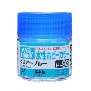 Mr Hobby Aqueous H93 Gloss Clear Blue Primary