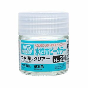 Mr Hobby Aqueous H20 Flat Clear Primary