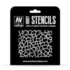 Vallejo Stencils Giraffe Camo WWII 1/32 Scale ST-CAM003