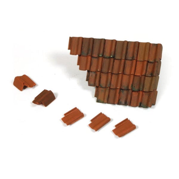 Vallejo Damaged Roof Section and Tiles 1/35 Scale