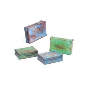 Vallejo Metal Suitcases - 4 Pieces 1/35 Scale