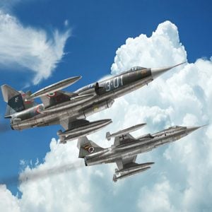 Italeri F-104G Starfighter G/S Recce Upgraded Edition 1/32