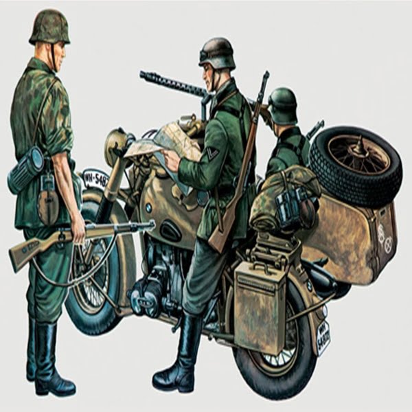 Italeri BMW R75 With Sidecar