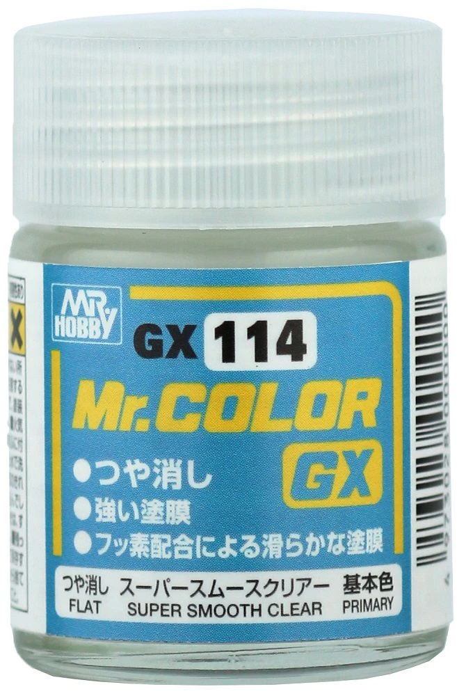 Mr Color Super Smooth Clear Flat GX114