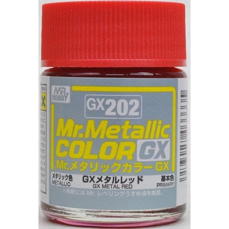Mr Color Metal Red Metallic GX202