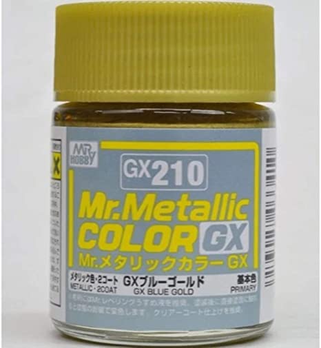 Mr Color Metal Blue Gold Metallic GX210
