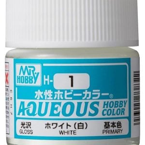 Mr Hobby Aqueous H1 Gloss White Primary