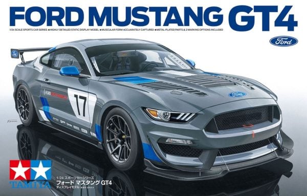 Tamiya Ford Mustang Gt4 1:24 Scale 24354