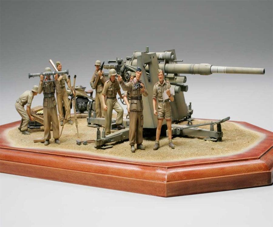 Tamiya German 88mm Gun Flak 36 North Africa 1/35 Scale 35283 • Canada's largest selection of