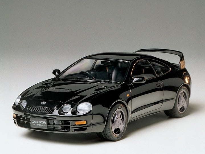 Tamiya Toyota Celica GT Four 1 24 Scale 24133 Canada s largest selection of model paints kits hobby tools airbrushing and crafts with online shipping and up to date inventory