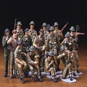 Tamiya WWII British Infantry Set European Campaign