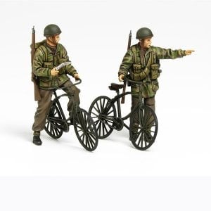 Tamiya British Paratroopers and Bicycle Set 1/35