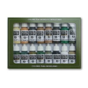 Vallejo WWII Allied Forces Paint Set of 16