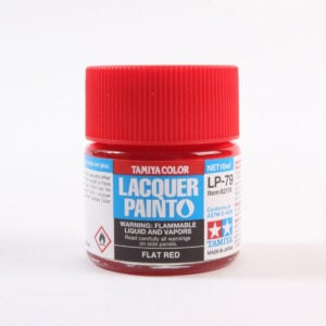 Tamiya Lacquer Paint 82179 LP-79 LP79 Flat Red