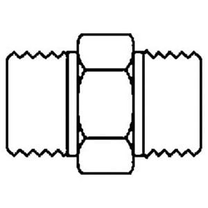 Paasche Coupler 1/4 inch NPT Male to Male adapter HF-33