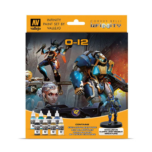 Vallejo Infinity O12 Miniature Paint Set 70239 • Canada's largest