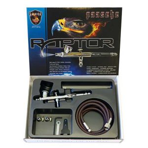 Paasche Raptor Gravity Feed Double Action Set with .25, .38 and .66mm Heads RG-3S