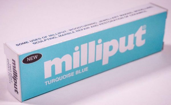 Milliput Turquoise Blue 2 Part Epoxy Putty