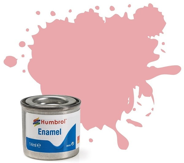 57 Pastel Pink Matt Humbrol Enamel Paint AA0057