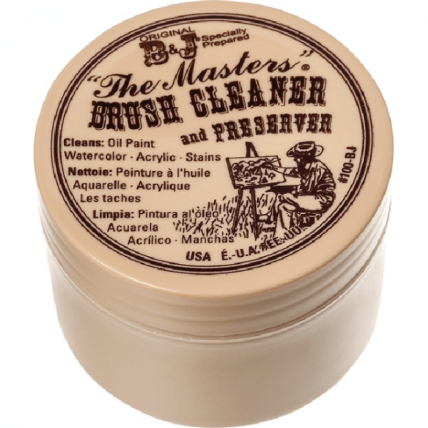 The Masters Brush Cleaner and Preserver 1 oz 100-BJ