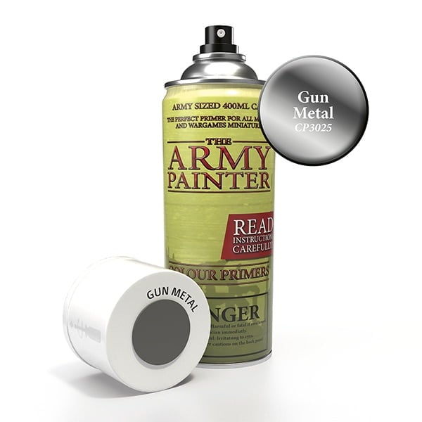 The Army Painter Gunmetal Spray CP3025
