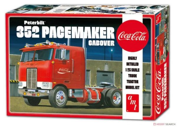 AMT Peterbilt 352 Pacemaker Cabover Coca Cola 1/25 Échelle 1090